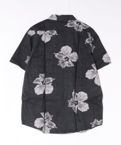 BILLABONG(ビラボン)の「BILLABONG/ビラボン 半袖 シャツ 花柄 BG011128(シャツ/ブラウス・メンズ・ブラック×ホワイト・L/M)」の7枚目の写真