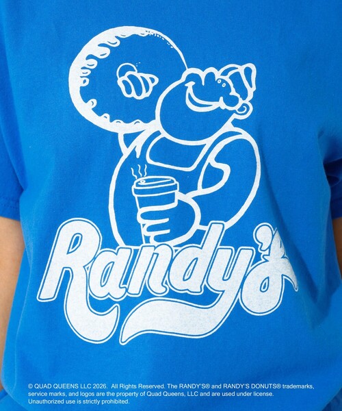 GOOD ROCK SPEED(グッドロックスピード)の「【GOOD ROCK SPEED/グッドロックスピード】プリントTシャツ / Randy's Donuts(Tシャツ/カットソー・レディース・ブルー/ピンク/ホワイト・フリー)」の20枚目の写真