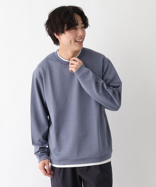 GLOBAL WORK(グローバルワーク)の「アムンゼンスウェットレイヤード/656081(Tシャツ/カットソー・メンズ・ライトベージュ/チャコールグレー/グリーン系その他4/ライトブルー/ブラウン系その他6・X-LARGE/LARGE/SMALL/MEDIUM)」の5枚目の写真