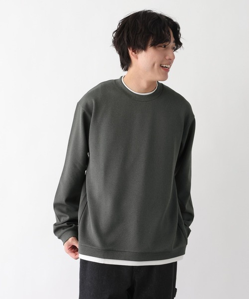 GLOBAL WORK(グローバルワーク)の「アムンゼンスウェットレイヤード/656081(Tシャツ/カットソー・メンズ・ライトベージュ/チャコールグレー/グリーン系その他4/ライトブルー/ブラウン系その他6・X-LARGE/LARGE/SMALL/MEDIUM)」の19枚目の写真