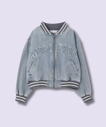 Mac-House（マックハウス）の「RICHMIX デニムブルゾンジャケット（ブルゾン）」