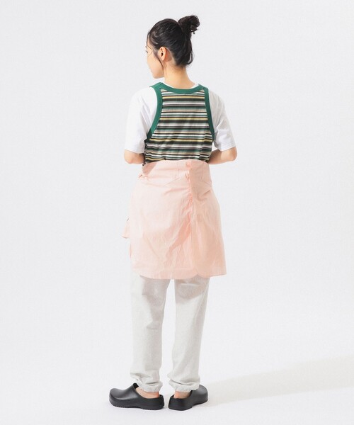 BEAMS BOY（ビームスボーイ）の「マルチボーダー タンクトップ（タンクトップ・レディース・ピンク/グリーン/オレンジ・0/1）」の19枚目の写真