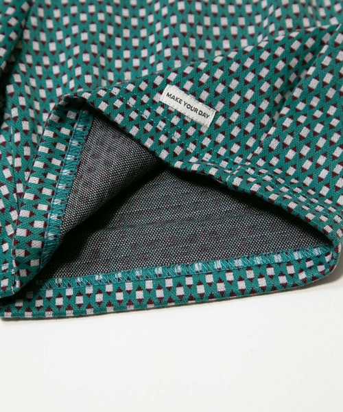 MAKE YOUR DAY（メイクユアデイ）の「ジャガード総柄5分丈パンツ■80～140cm（その他パンツ・キッズ・ターコイズブルー/オレンジ/ベージュ・80/90/100/110/120/130/140）」の17枚目の写真