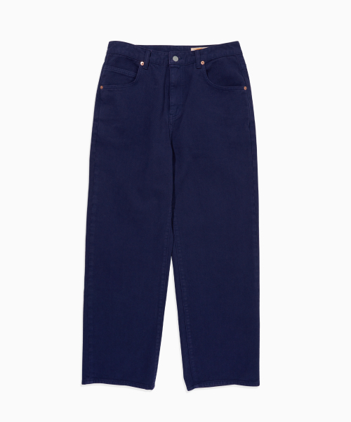 HELLO SUNRISE(ハローサンライズ)の「Sunrise Regular 5P pants_VTG Navy(その他パンツ・レディース・ネイビー・SMALL/MEDIUM/LARGE)」の2枚目の写真