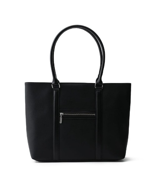 Perfect Suit FActory（パーフェクトスーツファクトリー）の「前ポケット　ビジネストートバッグ　ブラック/ネイビー（ビジネスバッグ・メンズ・ブラック・FREE）」の5枚目の写真