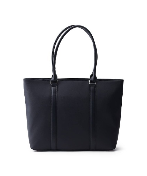 Perfect Suit FActory（パーフェクトスーツファクトリー）の「前ポケット　ビジネストートバッグ　ブラック/ネイビー（ビジネスバッグ・メンズ・ブラック・FREE）」の8枚目の写真