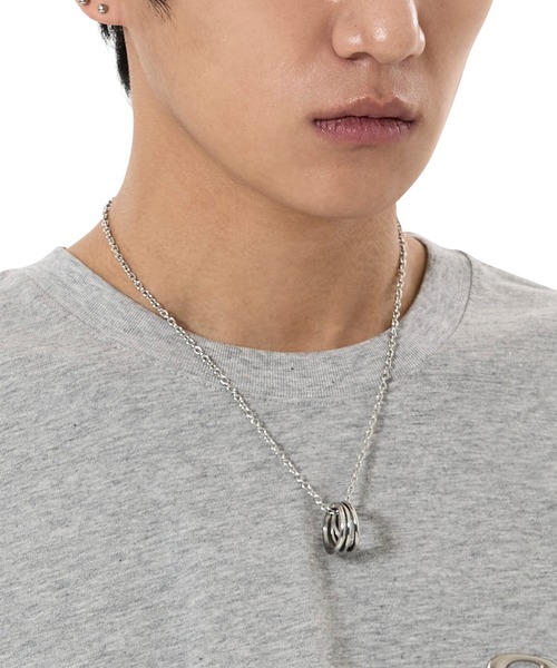 OY（オーワイ）の「『OY/オーワイ』SILENT BOND NECKLACE/サイレントボンドネックレス（ネックレス・レディース・シルバー・FREE）」の3枚目の写真