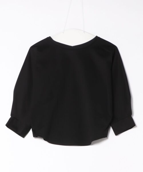 STRAWBERRY-FIELDS(ストロベリーフィールズ)の「ロイヤルクールポンチ_ドルマンスリーブトップス(Tシャツ/カットソー・レディース・ブラック/ホワイト/ピンク/ホワイト×ネイビー・2)」の16枚目の写真