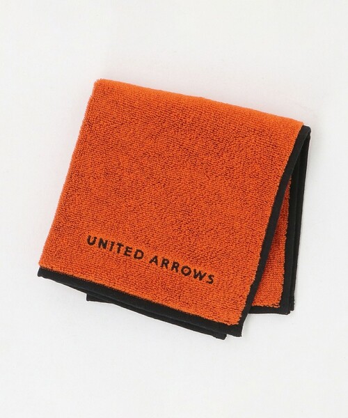 UNITED ARROWS(ユナイテッドアローズ)の「パイル ハンカチ(バンダナ/スカーフ・メンズ・ライトグレー/ブラック/オレンジ/ネイビー・FREE)」の4枚目の写真