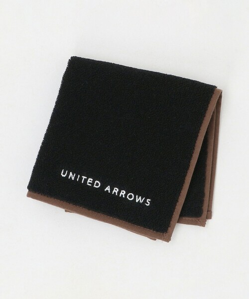 UNITED ARROWS(ユナイテッドアローズ)の「パイル ハンカチ(バンダナ/スカーフ・メンズ・ライトグレー/ブラック/オレンジ/ネイビー・FREE)」の2枚目の写真