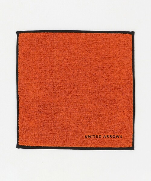 UNITED ARROWS(ユナイテッドアローズ)の「パイル ハンカチ(バンダナ/スカーフ・メンズ・ライトグレー/ブラック/オレンジ/ネイビー・FREE)」の5枚目の写真