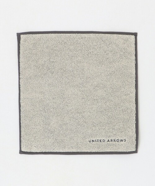 UNITED ARROWS(ユナイテッドアローズ)の「パイル ハンカチ(バンダナ/スカーフ・メンズ・ライトグレー/ブラック/オレンジ/ネイビー・FREE)」の12枚目の写真
