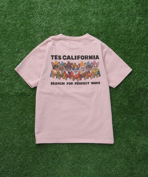 The Endless Summer(エンドレスサマー)の「TES SEVENS BUHI-TEE / Tシャツ(Tシャツ/カットソー・メンズ・ホワイト/グレー/アイボリー/ピンク/グリーン系その他3/ブラック・MEDIUM/LARGE/X-LARGE/XX-LARGE/SMALL)」の8枚目の写真