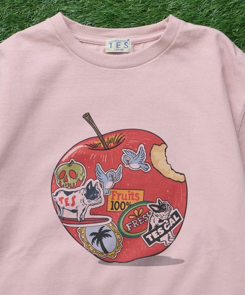 The Endless Summer(エンドレスサマー)の「TES SEVENS BUHI-TEE / Tシャツ(Tシャツ/カットソー・メンズ・ホワイト/グレー/アイボリー/ピンク/グリーン系その他3/ブラック・MEDIUM/LARGE/X-LARGE/XX-LARGE/SMALL)」の10枚目の写真