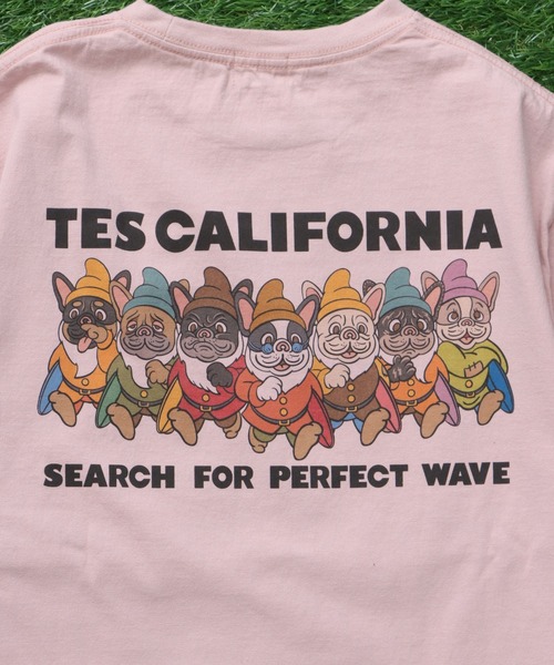 The Endless Summer(エンドレスサマー)の「TES SEVENS BUHI-TEE / Tシャツ(Tシャツ/カットソー・メンズ・ホワイト/グレー/アイボリー/ピンク/グリーン系その他3/ブラック・MEDIUM/LARGE/X-LARGE/XX-LARGE/SMALL)」の11枚目の写真