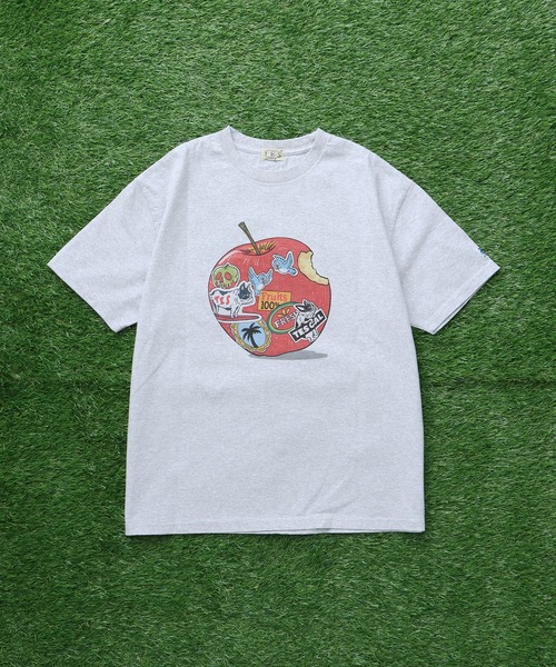 The Endless Summer(エンドレスサマー)の「TES SEVENS BUHI-TEE / Tシャツ(Tシャツ/カットソー・メンズ・ホワイト/グレー/アイボリー/ピンク/グリーン系その他3/ブラック・MEDIUM/LARGE/X-LARGE/XX-LARGE/SMALL)」の12枚目の写真