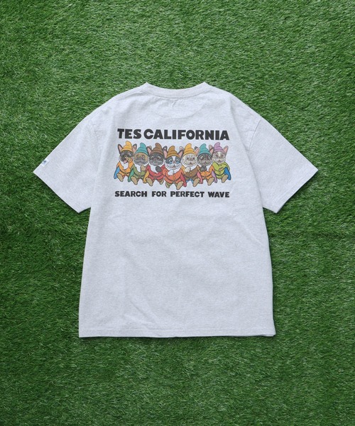 The Endless Summer(エンドレスサマー)の「TES SEVENS BUHI-TEE / Tシャツ(Tシャツ/カットソー・メンズ・ホワイト/グレー/アイボリー/ピンク/グリーン系その他3/ブラック・MEDIUM/LARGE/X-LARGE/XX-LARGE/SMALL)」の13枚目の写真