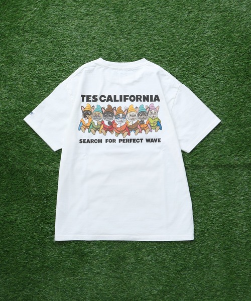 The Endless Summer(エンドレスサマー)の「TES SEVENS BUHI-TEE / Tシャツ(Tシャツ/カットソー・メンズ・ホワイト/グレー/アイボリー/ピンク/グリーン系その他3/ブラック・MEDIUM/LARGE/X-LARGE/XX-LARGE/SMALL)」の16枚目の写真