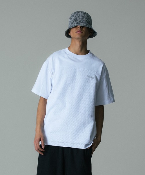 XLARGE(エクストララージ)の「SLANTED OG S/S MESH TEE(Tシャツ/カットソー・メンズ・オリーブ/ホワイト/ブラック・S/M/L/XL)」の4枚目の写真