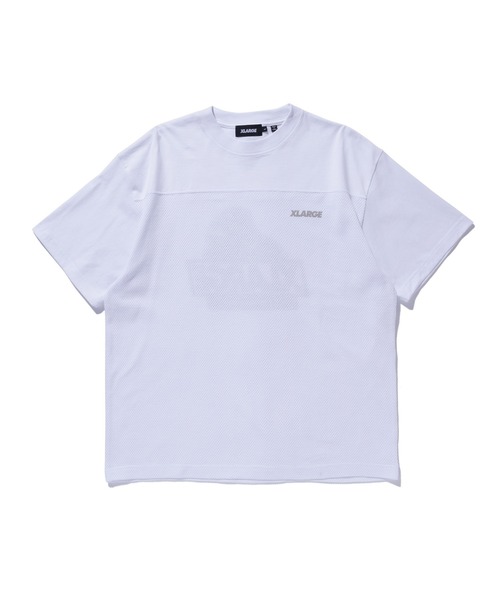 XLARGE(エクストララージ)の「SLANTED OG S/S MESH TEE(Tシャツ/カットソー・メンズ・オリーブ/ホワイト/ブラック・S/M/L/XL)」の8枚目の写真