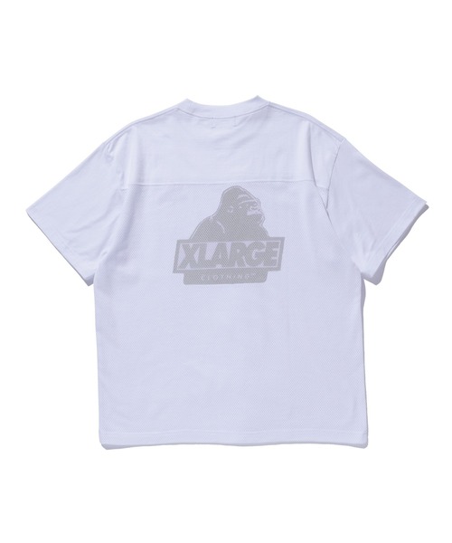 XLARGE(エクストララージ)の「SLANTED OG S/S MESH TEE(Tシャツ/カットソー・メンズ・オリーブ/ホワイト/ブラック・S/M/L/XL)」の9枚目の写真