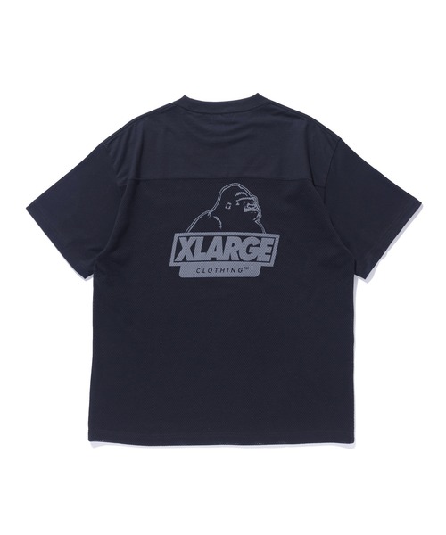 XLARGE(エクストララージ)の「SLANTED OG S/S MESH TEE(Tシャツ/カットソー・メンズ・オリーブ/ホワイト/ブラック・S/M/L/XL)」の13枚目の写真