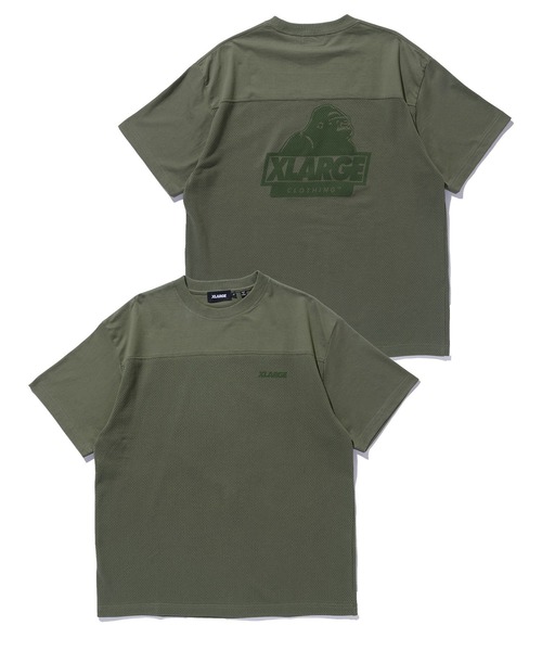 XLARGE(エクストララージ)の「SLANTED OG S/S MESH TEE(Tシャツ/カットソー・メンズ・オリーブ/ホワイト/ブラック・S/M/L/XL)」の18枚目の写真