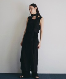Embroidery Sleeveless Onepiece