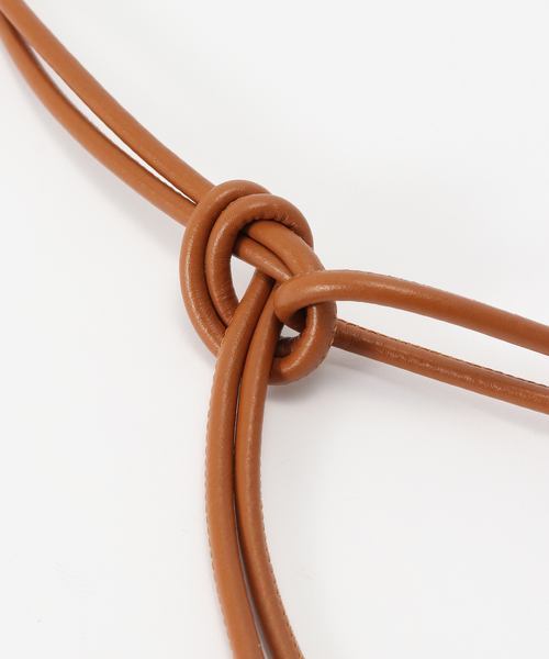 plage(プラージュ)の「LEFIJE / レフィエ 別注 ROPE ベルト(ベルト・レディース・キャメル・FREE)」の4枚目の写真