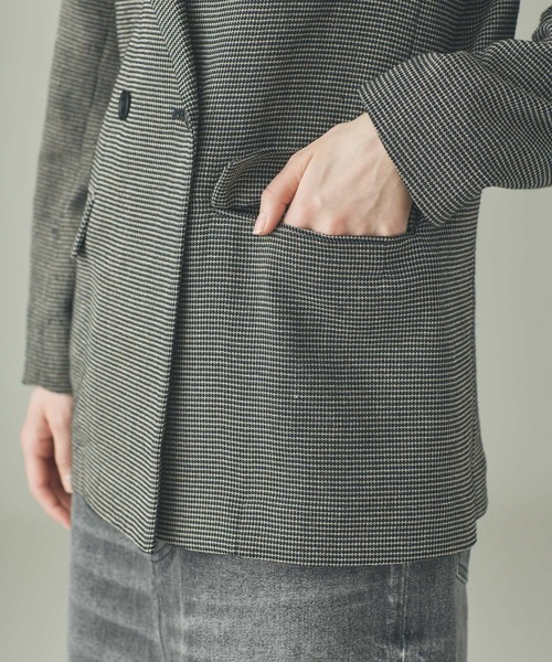 Curensology（カレンソロジー）の「Curensology(カレンソロジー)/メッシュジャケット（テーラードジャケット・レディース・ブラック・FREE）」の2枚目の写真