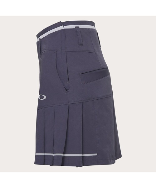 OAKLEY(オークリー)の「オークリー ELEVATE DEEP RISE PLEATS SKIRT スカート/ゴルフウェア/ゴルフ/レディース/WOMEN/UPF50+/OAKLEY(スカート・レディース・ダークグレー・M/S/XS)」の2枚目の写真