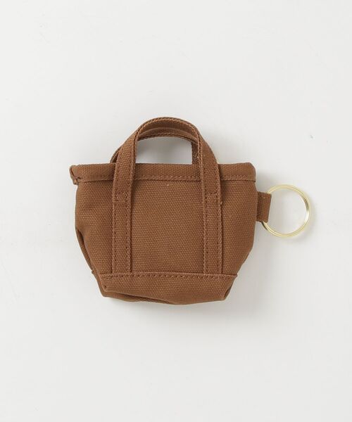 Carhartt(カーハート)の「【Carhartt WIP】MINI TOTE BAG KEYCHAIN(キーホルダー・メンズ・ブラウン/ナチュラル・ONE SIZE)」の5枚目の写真