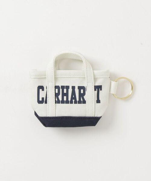 Carhartt(カーハート)の「【Carhartt WIP】MINI TOTE BAG KEYCHAIN(キーホルダー・メンズ・ブラウン/ナチュラル・ONE SIZE)」の6枚目の写真