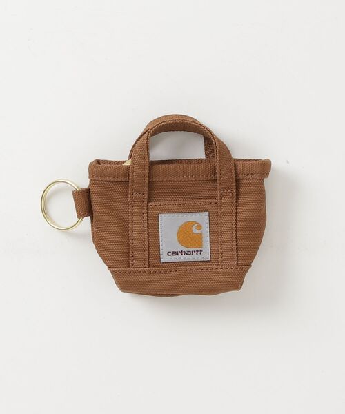 Carhartt(カーハート)の「【Carhartt WIP】MINI TOTE BAG KEYCHAIN(キーホルダー・メンズ・ブラウン/ナチュラル・ONE SIZE)」の3枚目の写真