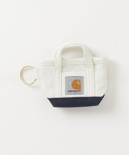 Carhartt(カーハート)の「【Carhartt WIP】MINI TOTE BAG KEYCHAIN(キーホルダー・メンズ・ブラウン/ナチュラル・ONE SIZE)」の4枚目の写真