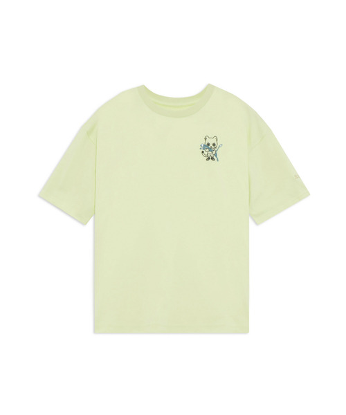 PUMA(プーマ)の「PUMA プーマ ユニセックス NEKO-san ワンポイント MX 半袖 Tシャツ(Tシャツ/カットソー・メンズ・ブラック/オレンジ・SMALL/MEDIUM/XX-LARGE/X-LARGE/LARGE)」の15枚目の写真