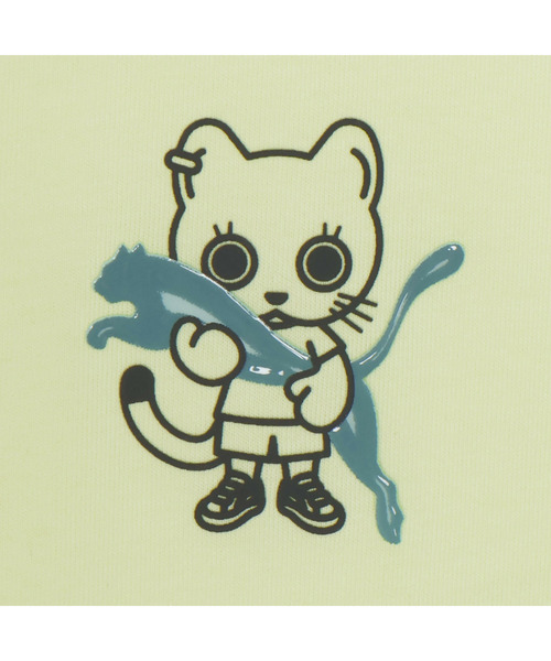 PUMA(プーマ)の「PUMA プーマ ユニセックス NEKO-san ワンポイント MX 半袖 Tシャツ(Tシャツ/カットソー・メンズ・ブラック/オレンジ・SMALL/MEDIUM/XX-LARGE/X-LARGE/LARGE)」の20枚目の写真