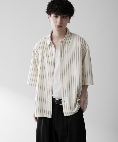 RUUBON（ルーボン）の「【RUUBON】airy layered tank top / エアリーレイヤードタンクトップ（タンクトップ・メンズ・ホワイト/ブラック・L/M/S）」の15枚目の写真