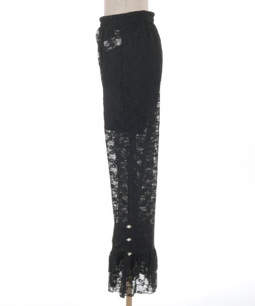 myu:loret(ミュウロレット)の「ペチ付レースフリルパンツ(その他パンツ・レディース・ブラック/キナリ・FREE)」の17枚目の写真
