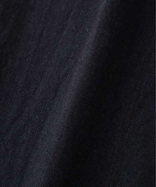 MHL.（エムエイチエル）の「FADED LINEN COTTON PLAINWEAVE（スカート・レディース・グレー/ブラック・2/1/0/3）」の4枚目の写真