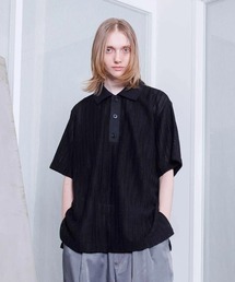 VOAAOV（ヴォアーブ）の「【VOAAOV】RASCHEL LACE Oversize Polo Shirt（ポロシャツ）」