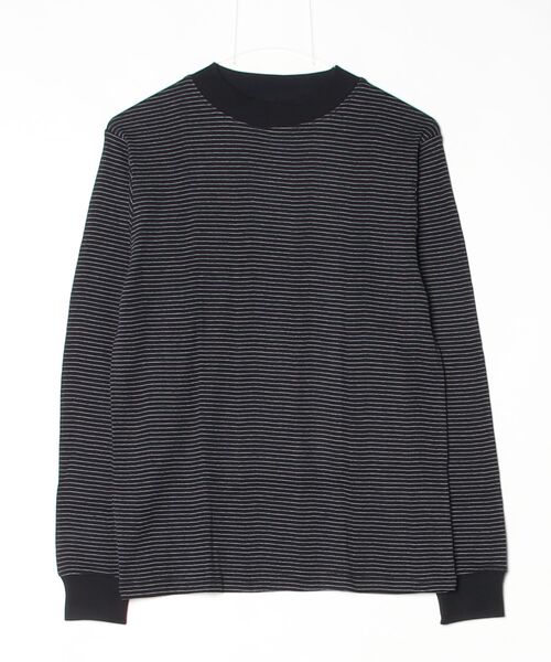 MILLER(ミラー)の「Robert P. Miller / パネルリブ M/N長袖 / 138C(Tシャツ/カットソー・メンズ・ブラウン系その他3/グレー系その他/ブラック/ホワイト系その他/ブラック系その他/ブラウン系その他2/グレー/ブルー系その他/ホワイト・X-LARGE/LARGE/MEDIUM)」の4枚目の写真