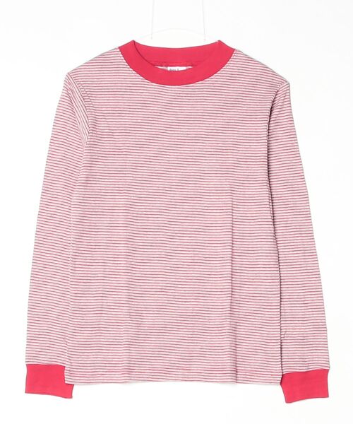 MILLER(ミラー)の「Robert P. Miller / パネルリブ M/N長袖 / 138C(Tシャツ/カットソー・メンズ・ブラウン系その他3/グレー系その他/ブラック/ホワイト系その他/ブラック系その他/ブラウン系その他2/グレー/ブルー系その他/ホワイト・X-LARGE/LARGE/MEDIUM)」の6枚目の写真