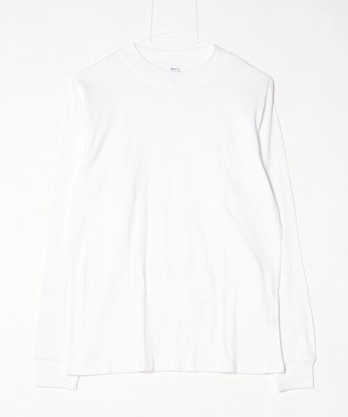 MILLER(ミラー)の「Robert P. Miller / パネルリブ M/N長袖 / 138C(Tシャツ/カットソー・メンズ・ブラウン系その他3/グレー系その他/ブラック/ホワイト系その他/ブラック系その他/ブラウン系その他2/グレー/ブルー系その他/ホワイト・X-LARGE/LARGE/MEDIUM)」の2枚目の写真