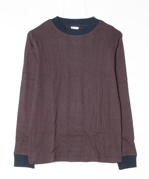 MILLER(ミラー)の「Robert P. Miller / パネルリブ M/N長袖 / 138C(Tシャツ/カットソー・メンズ・ブラウン系その他3/グレー系その他/ブラック/ホワイト系その他/ブラック系その他/ブラウン系その他2/グレー/ブルー系その他/ホワイト・X-LARGE/LARGE/MEDIUM)」の7枚目の写真