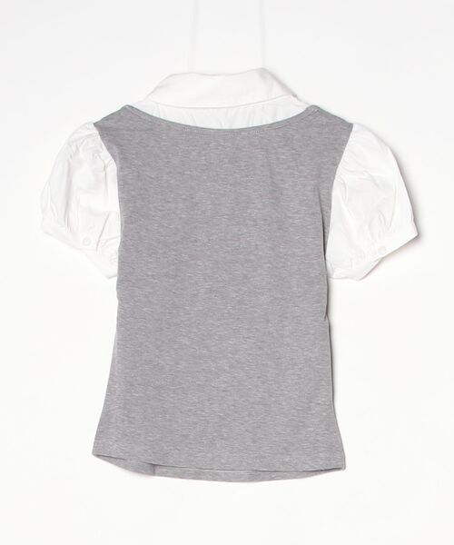 TITTY&CO.(ティティーアンドコー)の「ブラウスドッキングトップス(シャツ/ブラウス・レディース・グレー/チャコールグレー・FREE)」の5枚目の写真