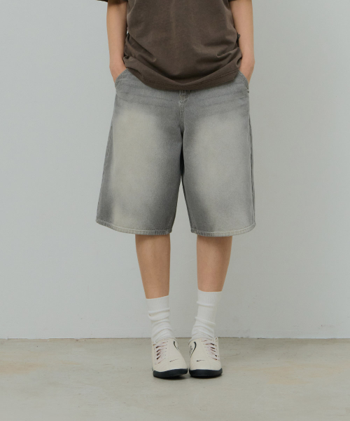 DESIRED（デシレッド）の「コットンバミューダパンツ-FBSK2501D02（その他パンツ・メンズ・ライトグレー・MEDIUM/LARGE/X-LARGE）」の5枚目の写真