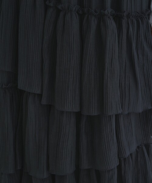 CODE A（コードエー）の「M dramatic skirt（スカート・レディース・チャコールグレー・36/34）」の4枚目の写真