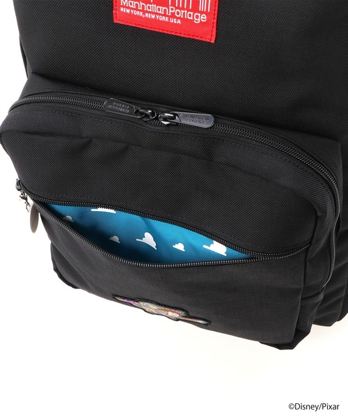 Manhattan Portage（マンハッタンポーテージ）の「Townsend Backpack / TOY STORY（バックパック/リュック・レディース・ブラック・LARGE）」の7枚目の写真