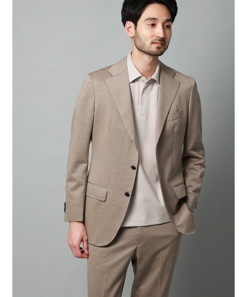 SUIT SQUARE(スーツスクエア)の「ポロシャツ/半袖/ウォッシャブル/吸水速乾/UVカット/プレーティング天竺/無地(ポロシャツ・メンズ・ホワイト/ライトグレー/ブラウン/ネイビー・S/M/L/LL)」の20枚目の写真